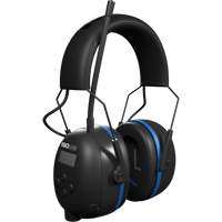 Black & Blue Air Defender AM/FM BT Earmuffs, Headband Style, 25 dB SPOC Demo