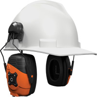 Safety Orange Link 2.0 Bluetooth Earmuffs, Cap Mount Style, 21 dB SPOC Demo
