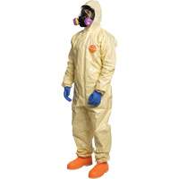 Combinaison 6000 SFR Tychem, Taille Petit, Khaki SPOC Demo