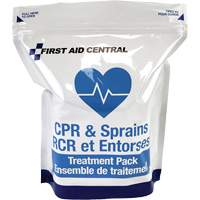 9-Piece CPR & Sprains Refill Pack for Emergency Response First Aid Kit SPOC Demo