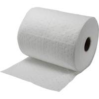 Rouleaux absorbants li&eacute;es, Poids moyen, 150' lo x 15" la, Absorption 10 gal. SPOC Demo