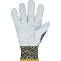 ParaActiv SKWCPLP Heat Protection Gloves with Leather Palms, Size X-Small, 7 Gauge, ParaActiv Shell, ASTM ANSI Level A8 SPOC Demo