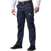 Big Flex Cargo Pants, Poly-Cotton/Spandex, Navy Blue, Size 46, 30 Inseam SPOC Demo