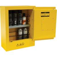 Mini Flammable Safety Cabinet, 2 Gal., 1 Door, 17" W x 22" H x 8" D SPOC Demo