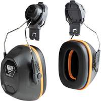 Hardhat Earmuffs, Cap Mount, 27 NRR dB SPOC Demo