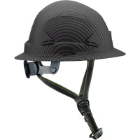 Casque Fibre Metal de style escalade avec bordure compl&egrave;te, R&eacute;pond aux normes CSA type 2, Suspension Rochet, Non ventil&eacute; SPOC Demo
