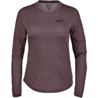 T-shirt hybride &agrave; manches longues FREEFLEX, Femmes, T-petit, Mauve SPOC Demo