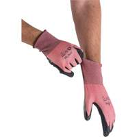 Gants &eacute;cologiques, l&eacute;gers, et r&eacute;sistants &agrave; la coupe, &agrave; haute dext&eacute;rit&eacute;, Taille 11, Calibre 18, Rev&ecirc;tement Mousse de nitrile, Enveloppe en Acier inoxydable/PEHP/rPET, ASTM ANSI niveau A4 SPOC Demo