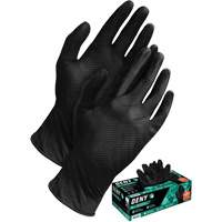 Deny&reg; Disposable Gloves, Small, Nitrile, 6-mil, Powder-Free, Black SPOC Demo