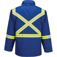 Bizflame&reg; 88/12 Insulated Winter Parka, Blue, Small SPOC Demo