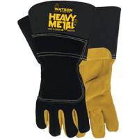 Black Velvet Winter Heavy Metal Welding Gloves, Size Small, Split Elkhide Shell, ASTM ANSI Level A5 SPOC Demo