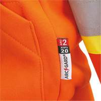Heavyweight Safety Hoodie, Women's, X-Small, High Visibility Orange SPOC Demo