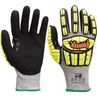 Cut and Impact-Resistant Gloves, Small, Synthetic Palm, Knit Wrist Cuff SPOC Demo