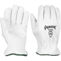 Cut-Resistant Driver's Gloves, Small, Grain Goatskin Palm SPOC Demo