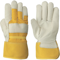 Women's Insulated Cow Grain Gloves, One Size, Grain Cowhide Palm, Fleece Inner Lining SPOC Demo