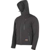 Heated Soft-Shell Jacket, Men's, Small, Black SPOC Demo