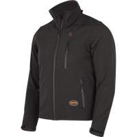 Heated Soft-Shell Jacket, Men's, Small, Black SPOC Demo