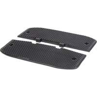 Embouts d'extr&eacute;mit&eacute;s pour bosse de d&eacute;c&eacute;l&eacute;ration, Caoutchouc, 3' lo x 20" la x 2" h SPOC Demo