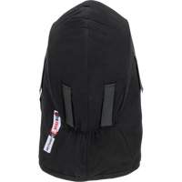 Pioneer 766A Flame-Resistant Quilted Hard Hat Liner with Detachable Mouthpiece, Black/Grey, Cotton/FR-Tech&reg;/Modacrylic/Nylon SPOC Demo