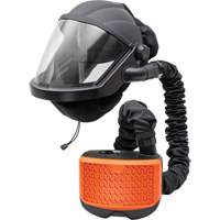 PEAKAIR MAXSHIELD&reg; Powered Air-Purifying Respirator with Blower kit, Facepiece Respirator, Lithium-Ion Battery SPOC Demo