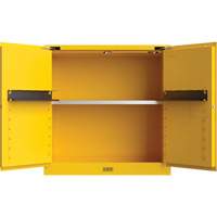 Utili-Guard+ Flammable Safety Cabinet, 30 gal., 1 Door, 43" W x 44" H x 22" D SPOC Demo
