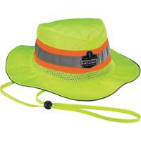 Chill-Its 8935MF Cooling Microfibre Ranger Sun Hat, Small/Medium, Hi-Vis Lime SPOC Demo