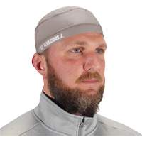 Chill-Its 6632 Performance Knit Cooling Skull Cap, Grey SPOC Demo