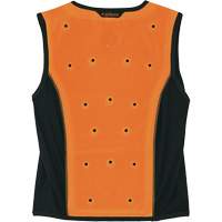 Chill-Its 6685 Dry Evaporative Cooling Vest with Zipper Closure, Medium, Orange SPOC Demo