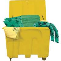 Trousse de d&eacute;versements de produits chimiques pour camion SPC HazWik, Mati&egrave;res dangereuses, Bac, Absorbance de 160 gal. US SPOC Demo