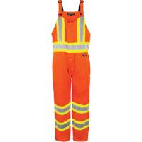 High-Visibility Unlined Overalls, X-Small, High Visibility Orange SPOC Demo