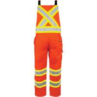 High-Visibility Unlined Overalls, X-Small, High Visibility Orange SPOC Demo
