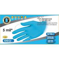 34600 Disposable Gloves, Small, Nitrile, 5-mil, Powder-Free, Blue SPOC Demo