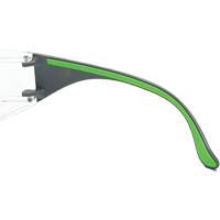 Adapt Lite Grey/Green Safety Glasses, Clear Lens, Anti-Fog/Anti-Scratch, ANSI Z87+/Meets/Exceeds CSA Z94.3 SPOC Demo