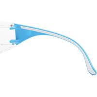 Adapt Lite Blue/White Safety Glasses, Clear Lens, Anti-Fog/Anti-Scratch, ANSI Z87+/Meets/Exceeds CSA Z94.3 SPOC Demo