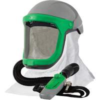 Respirateur Z-Link avec cape &agrave; l'&eacute;paule Tychem 4000 & C40, Respirateur &agrave; masque/Masque de soudage SPOC Demo