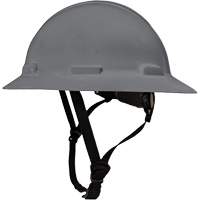 Casque de s&eacute;curit&eacute; &agrave; bordure compl&egrave;te LIDGUARD avec mentonni&egrave;re, R&eacute;pond aux normes CSA type 1, Suspension Rochet, Ventil&eacute; SPOC Demo