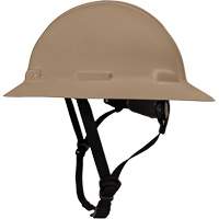 Casque de s&eacute;curit&eacute; &agrave; bordure compl&egrave;te LIDGUARD avec mentonni&egrave;re, R&eacute;pond aux normes CSA type 1, Suspension Rochet, Ventil&eacute; SPOC Demo