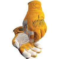 Caiman&reg; Premium TIG/MIG Welder's Gloves with Hook & Loop Closure, Split Cowhide, Size Medium SPOC Demo
