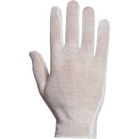 Superior&reg; ML40 Inspection Glove, Poly/Cotton, Hemmed Cuff, One Size SPOC Demo