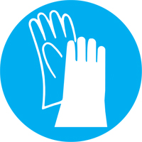 Right to Know Pictogram Labels -Boots, Vinyl, Sheet, 5/8" L x 3/4" W SPOC Demo