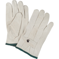 Gants de cordeur d'usage standard, Moyen, Paume Cuir fleur de vache SPOC Demo