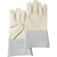 Gants de travail d'usage standard, Grand, Paume en Cuir fleur de vache SPOC Demo