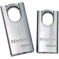 Cadenas &agrave; arceau prot&eacute;g&eacute;, Cl&eacute;s diff&eacute;rentes, Acier tremp&eacute;, Largeur de 1-3/4" SPOC Demo