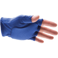 Anti-Impact Fingerless Right-Hand Glove Liner, 6/X-Small, Synthetic Palm, Slip-On Cuff SPOC Demo