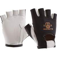 Anti-Impact Left-Hand Glove, X-Small, Goatskin/Split Leather Palm, Hook & Loop Cuff SPOC Demo