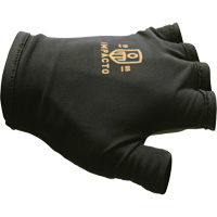 Anti-Impact Fingerless Left-Hand Glove, X-Small, Split Leather Palm, Slip-On Cuff SPOC Demo