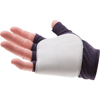 Palm/Side Fingerless Protection Gloves - Left, X-Small, Suede Palm, Slip-On Cuff SPOC Demo