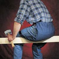 Protecteur de fessier en denim &eacute;pais SPOC Demo