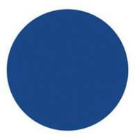 &eacute;tiquettes rondes inscriptibles, Cercle, 3" lo x 3" la, Bleu SPOC Demo