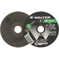 Zip Alu Cut-Off Wheel, 5" x 3/64", 7/8" Arbor, Type 1, Aluminum Oxide, 12200 RPM SPOC Demo